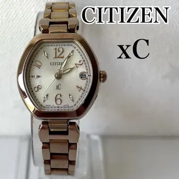 CITIZEN 시계 xC 여성용 전파 솔라 핑크