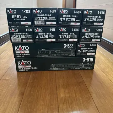 HO 게이지 EF81 95호기+24계 북두성+꿈 공간 세트