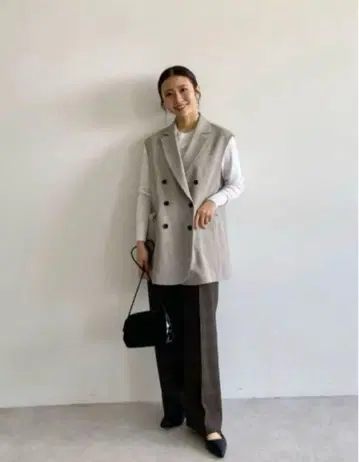 선착순 green label relaxing 트위드 라이크 베스트