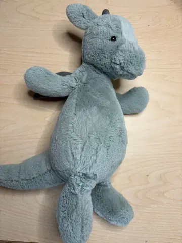 그레이 공룡 봉제 인형