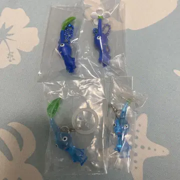 피크민 파랑 피크민 메지루시 액세서리 키링
