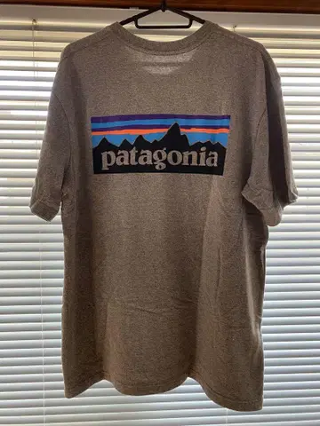 patagonia 그레이 T셔츠