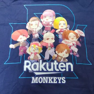 이벤트 한정판 KOF'98 x Rakuten Monkeys T셔츠 네이비