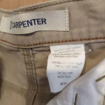 CARPENTER 카고 숏팬츠 W36