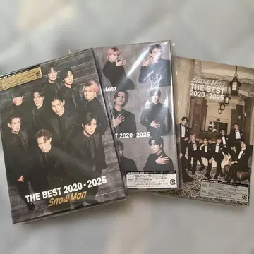 Snow Man THE BEST 2020-2025 3형태 세트