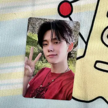 txt love language line music 연준 트레이딩 카드