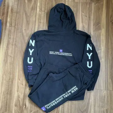 NYU UNIVERSITY 맨투맨 셋업