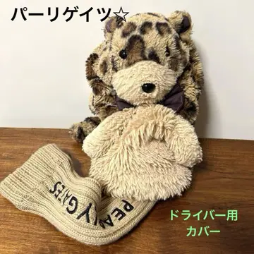 파리게이츠 드라이버용 골프헤드커버 레오파드 무늬