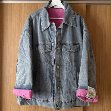 lanan (라난) 퀼팅 데님 자켓