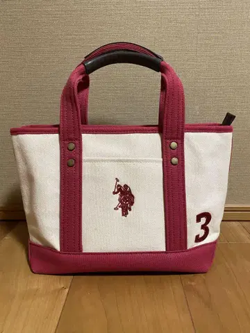 U.S. POLO ASSN. 로고 토트백 USPA-1862