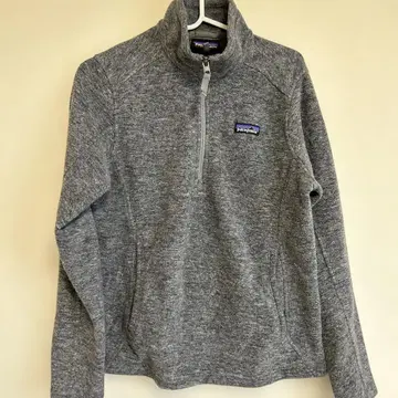 patagonia 신틸라 그레이 하프 지퍼 플리스 자켓 S 사이즈