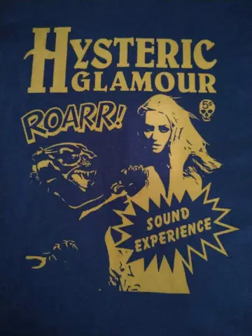 HYSTERIC GLAMOUR 네이비 T셔츠 M