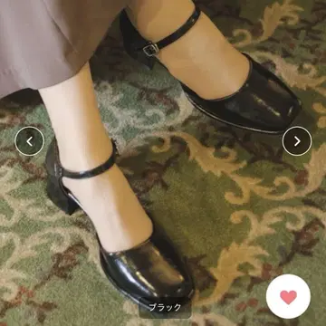 kastane 스퀘어 스트랩 펌프스