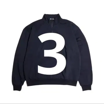 auralee Elastic high gauge sweat half zi