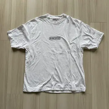 everyone j.30000 티셔츠 화이트
