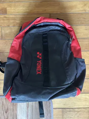 YONEX 라켓 백 블랙/빨간색
