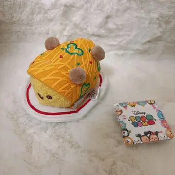 츠무츠무 봉제 인형 푸우 나폴리탄 원 플레이트 TSUM TSUM