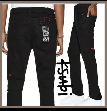 ksubi 블랙 데님 팬츠