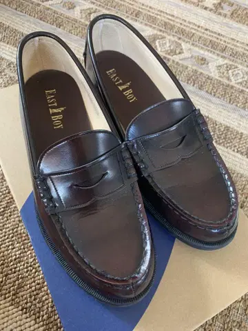 EAST BOY 로퍼 24.0cm 다크 브라운
