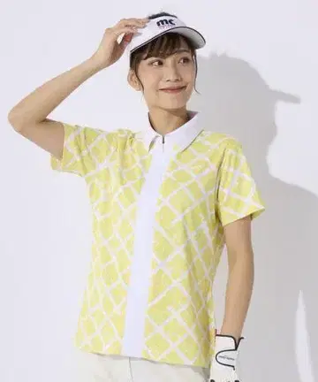 미사용 marie claire 여성용 체크 무늬 반팔 셔츠 LL 사이즈