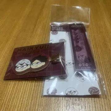 HAIKYU!! 헤어 클립 & 키링 세트 하이큐 지로리