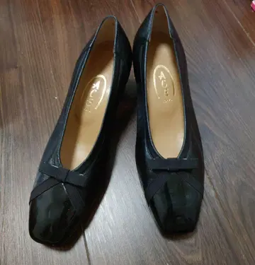 ACE 블랙 펌프스 23cm