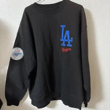 Dodgers 블랙 트레이닝복/맨투맨