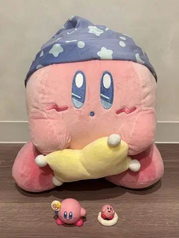 커비 봉제 인형+피규어 세트