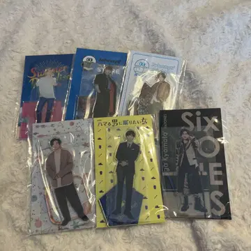 SixTONES 쿄모토 타이가 아크릴 스탠드 6개 세트