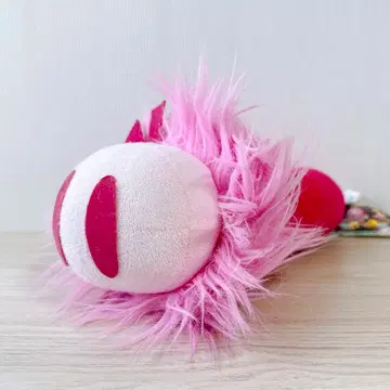 냑키 부르부르 푹신푹신 봉제 인형 핑크 레어