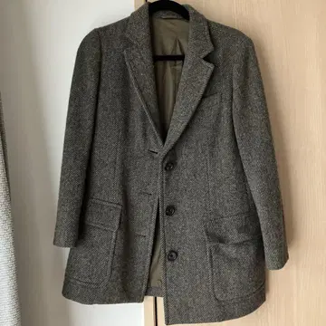 MARGARET HOWELL 그레이 트위드 자켓