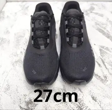 On 클라우드 몬스터 블랙 스니커즈 27cm&1