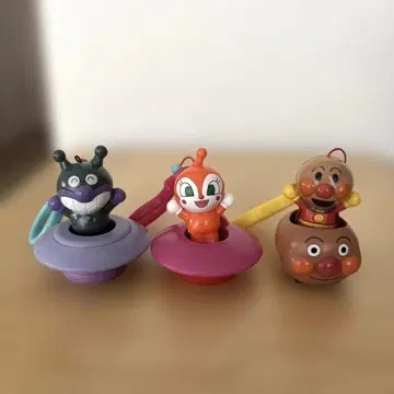 호빵맨 뮤지엄 키링 3개 세트