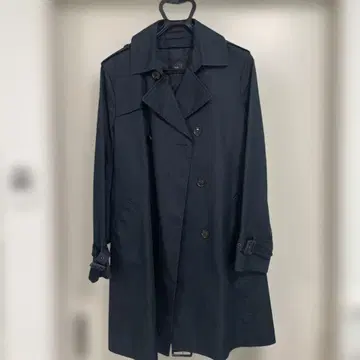 SUIT SELECT 네이비 트렌치코트 벨트 포함 새상품급