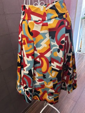 DSQUARED2 플레어 스커트