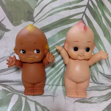 큐피 귀여운 플라스틱 인형 2개 세트