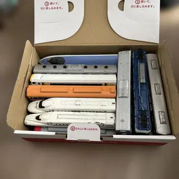 트레인 철도 모형 세트 (다색)