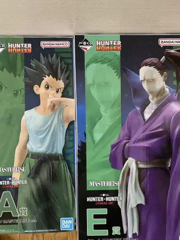 HUNTER x HUNTER 제일복권 피규어 A상 곤 & E상 슈트