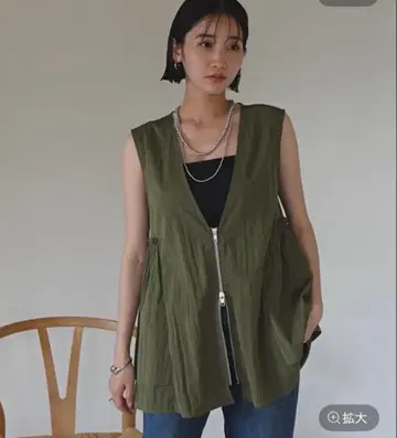 나일론 개더 베스트 로리즈팜