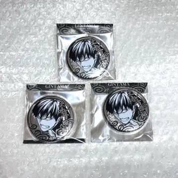 은혼전 실버 서울 캔뱃지 히지카타 3종 세트