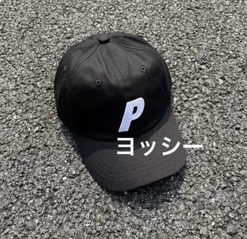 palace 블랙 로고 야구 모자