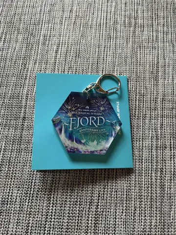 FJORD 육각형 아크릴 키링