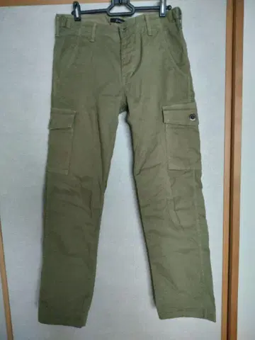 Johnbull 카고 팬츠 올리브 그린