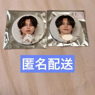 INI 후지마키 쿄스케 캔 배지 xXOUARE 마스터피스
