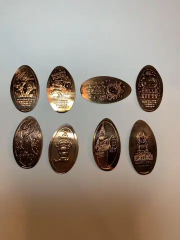 메달 리프 관광지 8장 세트