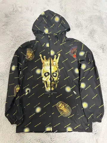 [ 선착순 미사용 새상품 ] MARK & LONA 나일론 리버서블 블루종