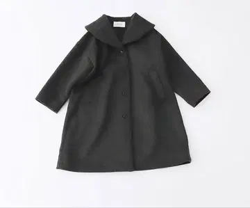 nest robe 이중직 비버 빅 칼라 코트