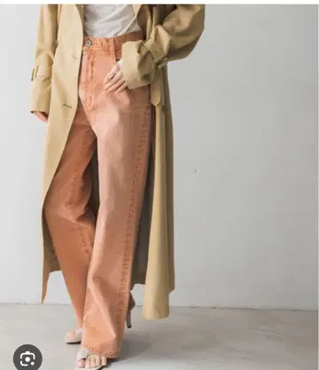 URBAN RESEARCH MARITASDENIM 세미 플레어 팬츠
