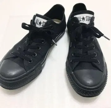 ALL STAR 블랙 스니커즈