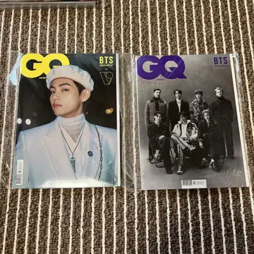 GQ BTS 특집 잡지 2권 세트